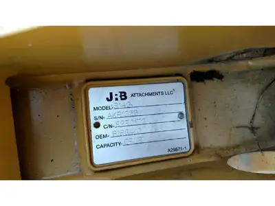 Used JCB 914B COUPLER Misc Construction Attachements North Carolina US | Levan Equipment #1546361