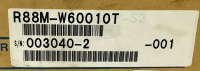 NEW OMRON R88M-W60010T SERVO MOTOR 200V 600W ABS KEY