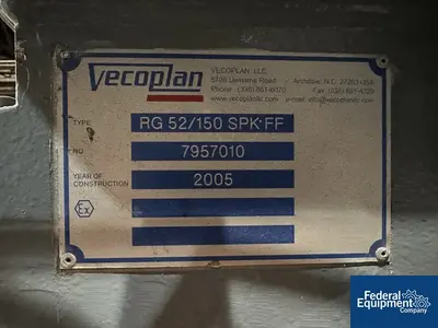 USED Vecoplan Vecoplan Shredder, Type RG 52/150 SPK FF, 150 HP