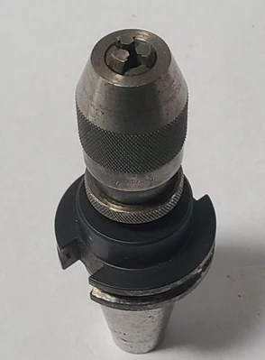 ALBRECHT GERMANY 0-5/16 0-8 Precision  Keyless Drill Chuck W CAT 40 Tool Holder