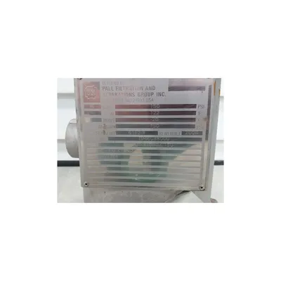 Used Pall Filtration Vertical Cartridge Stainless Steel Pressure Filter Housing