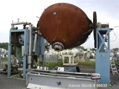 Used Industrial Vacuum Dryer – 8000L Henkhaus, Leybold Heraeus Vacuum Skid