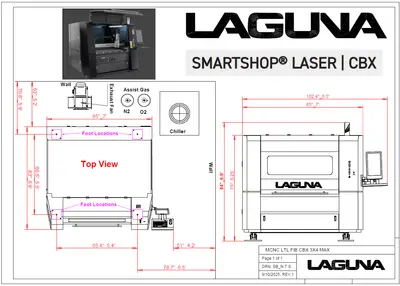 2023 LAGUNA SMARTSHOP LASER | CBX LASER CUTTER | Maurice Cohen (14)