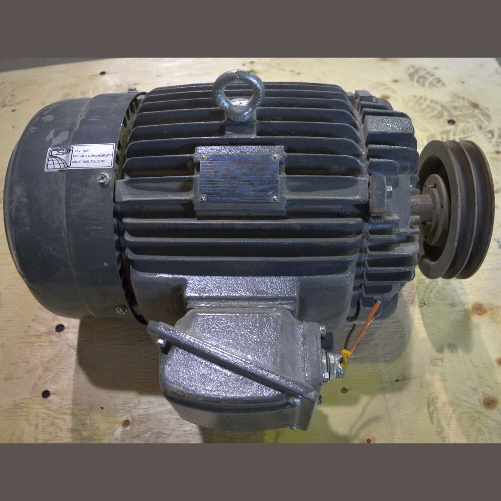 Teco Westinghouse 15 HP Motor