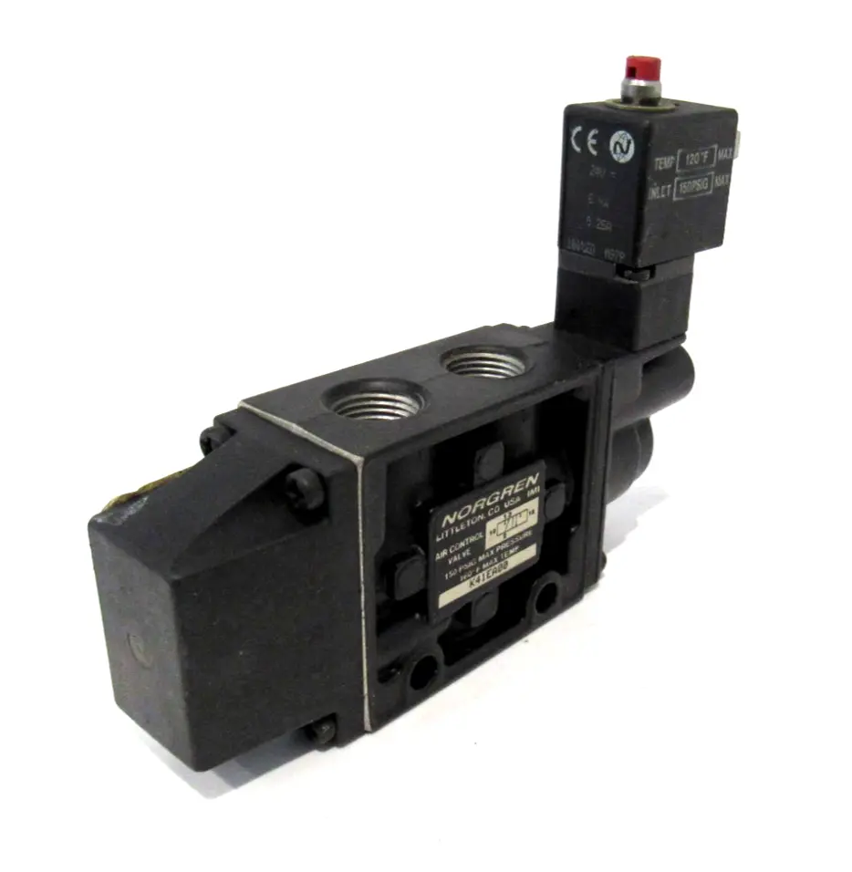 USED NORGREN K41EA00 SOLENOID VALVE