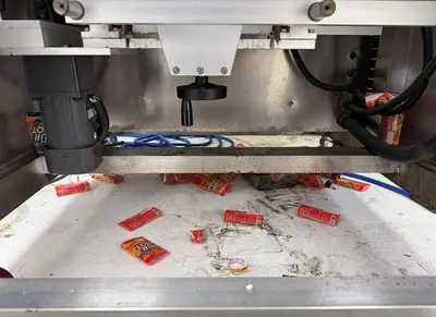 Used Shangai Yiman Shrink Sleeve Labeling Machine, Model TB-150