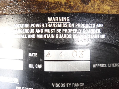 RexNord Venus Gear Reducer - 43.78 RATIO