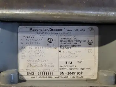 USED MASONEILAN 87-21114