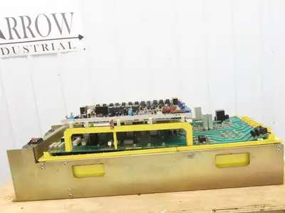 Fanuc A06B-6059-H222# H521 AC Spindle Servo Unit Has Cracks In Plastic READ Part