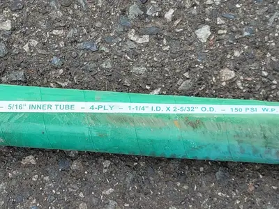 1-1/4" x 50 ft Heavy Duty Abrasive Blasting Hose