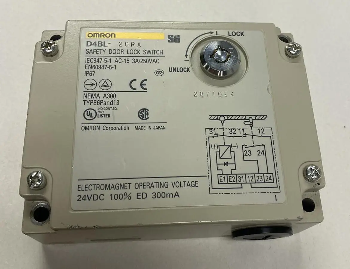 Used OMRON D4BL-2CRA Miscellaneous Equipment (Electrical & Power) | Surplus Asset Holdings #1188380
