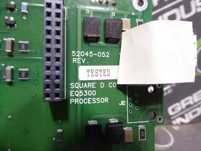 Square D 52045-052 EQ5300 Weld Control Processor Board 30527-080-50 Rev. C Used