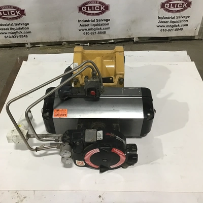 Flowserve AutoMax B150S07 Valve Actuator Pneumatic Positioner with Ball Valve