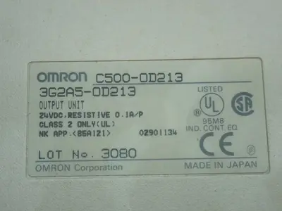 USED OMRON C5000D213