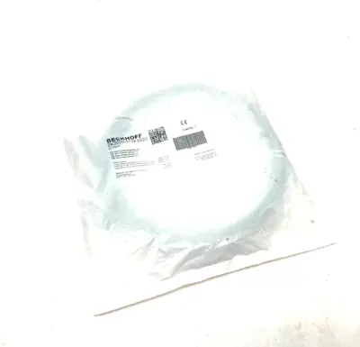 NEW BECKHOFF DOUBLE ENDED POWER CORDSET M8 4-PIN 2M
