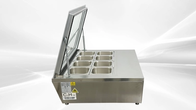 171-0247 Self Contained Countertop Sandwich Prep Table Cooler