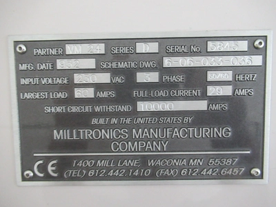 Used MILLTRONICS USA VM24 Vertical Machining Centers Minnesota US | Machinesused.com #1503501