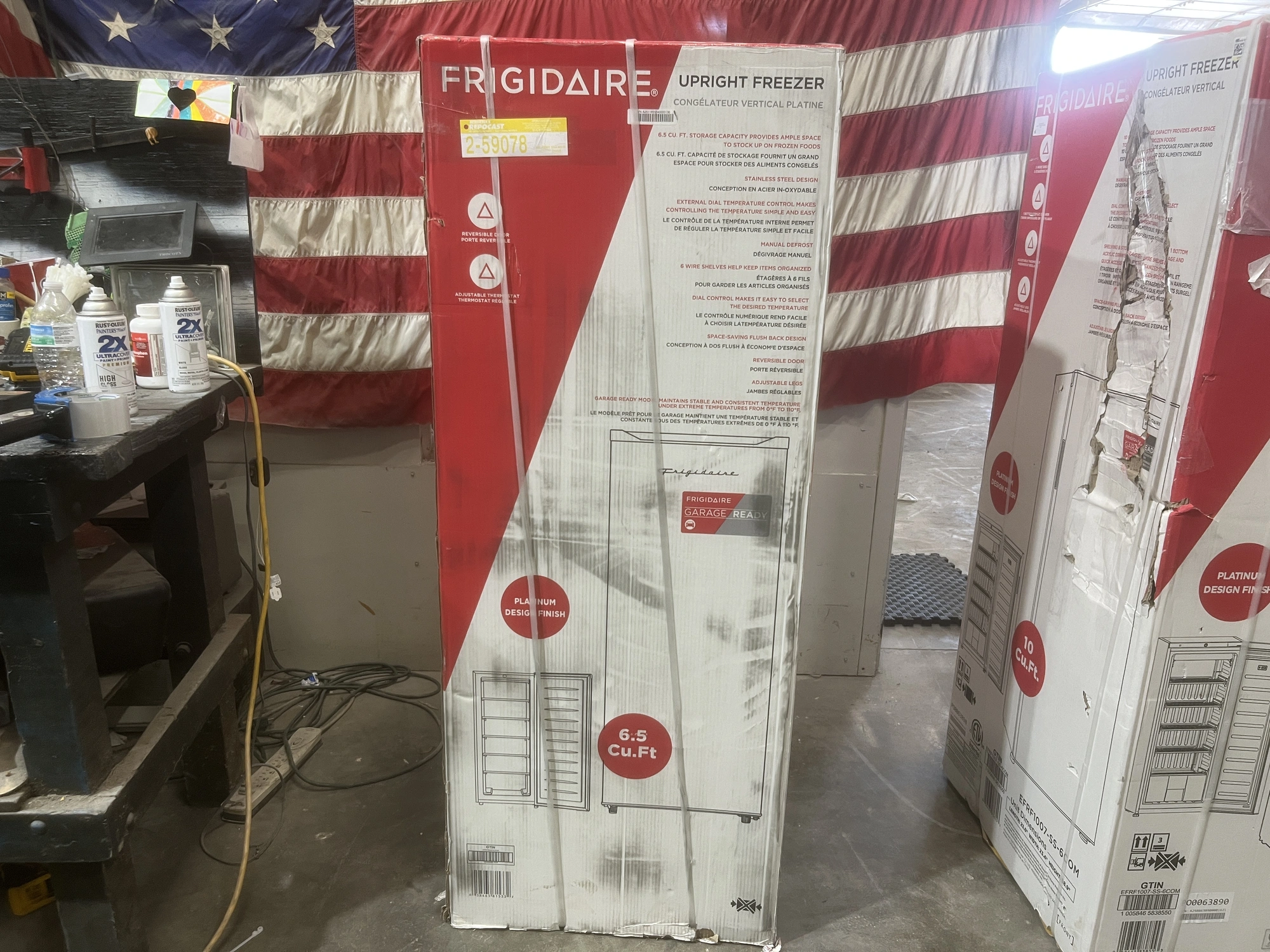 Used FRIGIDAIRE GARAGE READY Freezers Michigan US | Miedema Asset Management Group #1425101