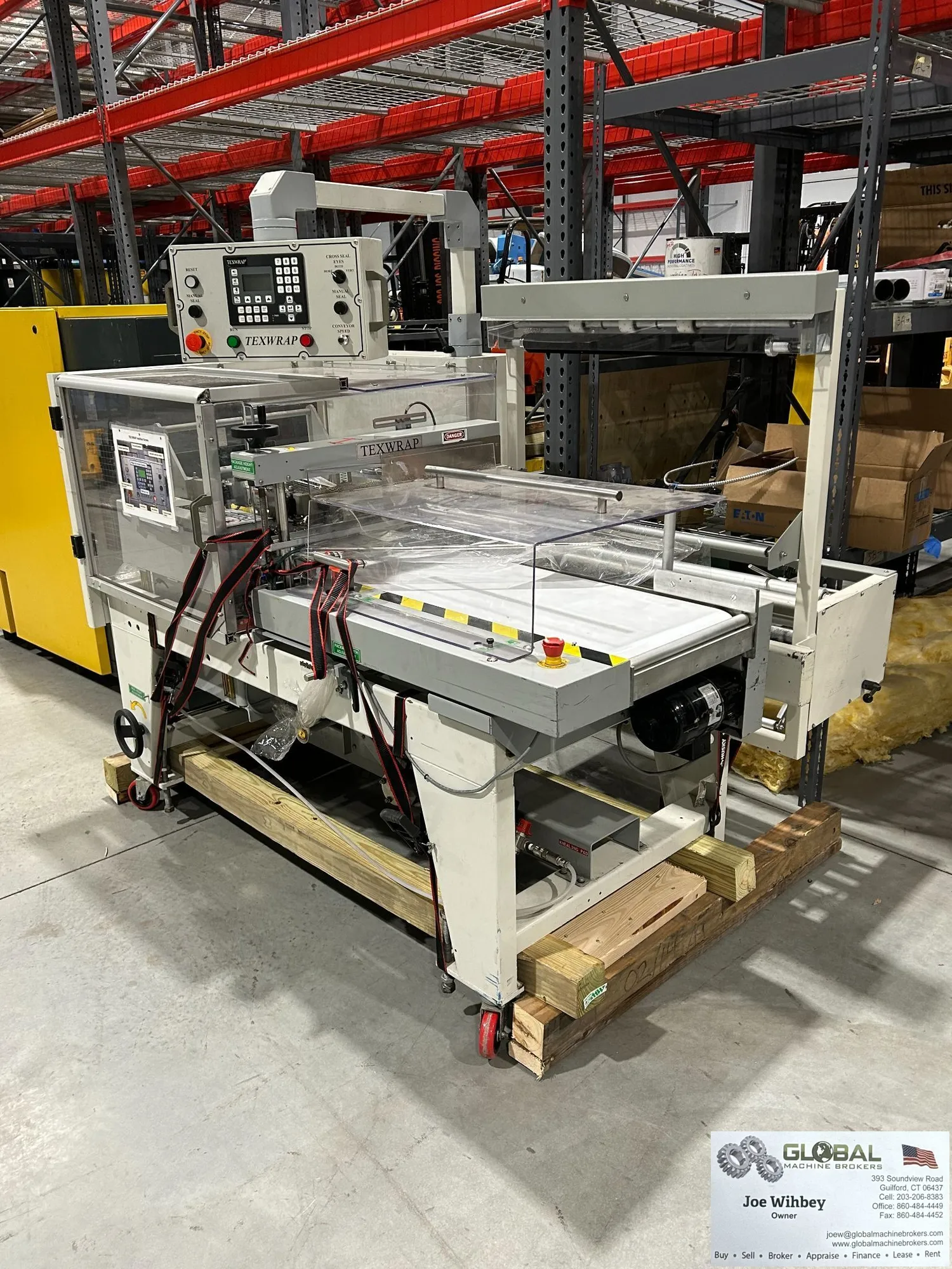 Texwrap 2219 Shrink Wrap L-Bar Shrink Wrapper Sealer w/ T-1322 Heat Tunnel