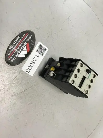 Used SIEMENS 3TF4101-0A PLC Contactors | Ideal Machinery #619927