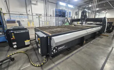 2022 OMAX OPTIMAX 80X WATER JET CUTTING, CNC | Machinery Resources International (1)