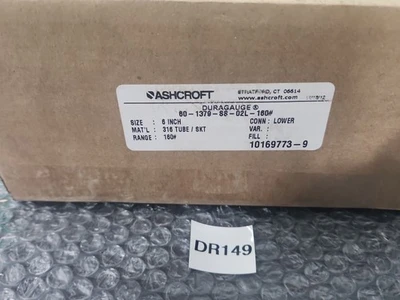 NEW Ashcroft 6013798802L160#