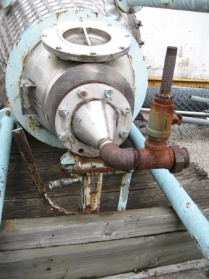 SPC2558  Mixer and Blender 7 cu. ft. capacity Day Mixing conical screw mixer, 14.9 psi jacket, 3 hp, 304 SS