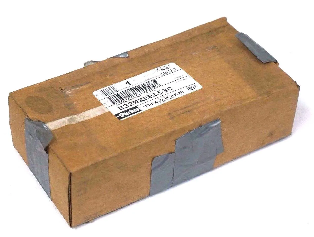 NEW PARKER H32WXBBL53C DOUBLE SOLENOID VALVE