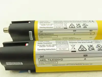 440L-P4J0320YD Guardshield Safety Light Curtain Transmitter/Receiver Set