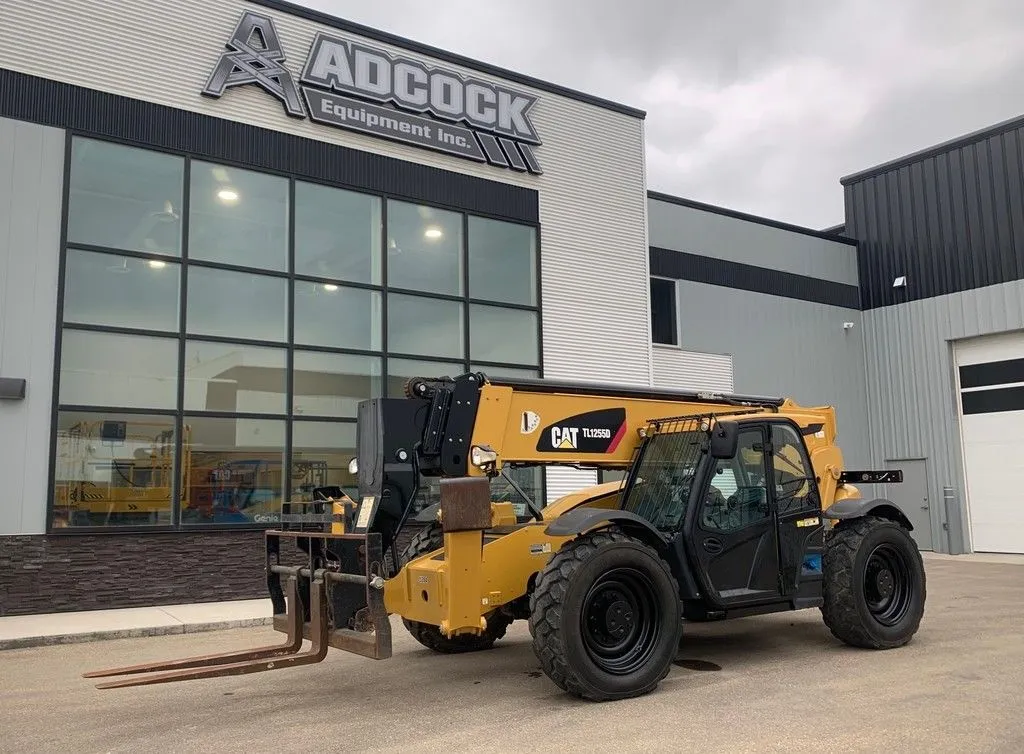 Used 2015 CATERPILLAR TL1255D TELEHANDLER Telehandlers Alberta CA | Adcock Equipment #1418008