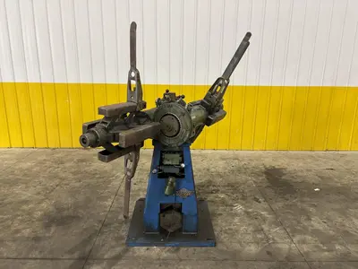 2,000 LBS X 12" LITTELL MODEL #20-12 DOUBLE END PULL OFF UNCOILER COIL REEL: STOCK #23709