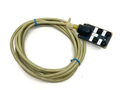 USED MURRELEKTRONIK I/O JUNCTION BOX EXACT12, 4XM12, 5-POLE