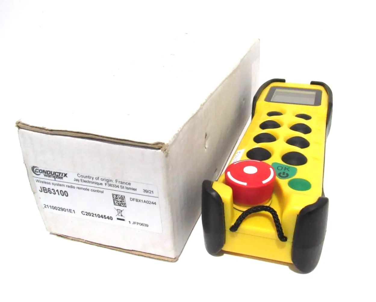 NEW CONDUCTIX JB63100 PUSHBUTTON STATION