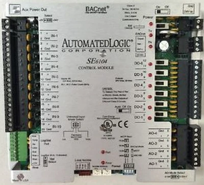 ALC Automated Logic Corporation SE6104 Single Equipment Controller, 20 Point [Refurbished]