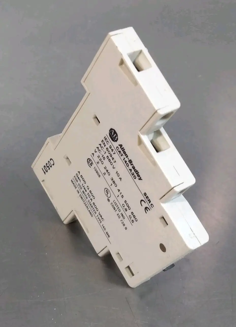 Allen Bradley 140-A20 Auxiliary Contact Block Contactor Loc4D7