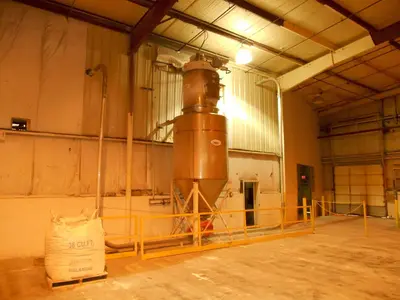 Rail Car / Super Sack Unloading System with MAC Equipment