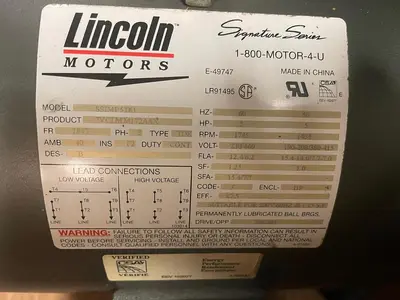 New | in-Stock LINCOLN SSD4P5T61 Motors (misc) | Surplus Asset Holdings #1204787