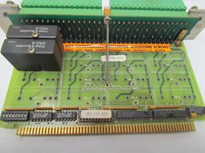 Unico 308-240.3 I/O Interface Assy Module CNC Electronic Computer Circuit Board