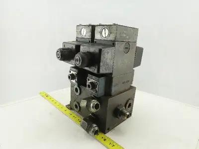 Rexroth 4WE10D31/0FCW110N9DAL 4/2 Way Hydraulic Valve Check Assembly 115V Coil