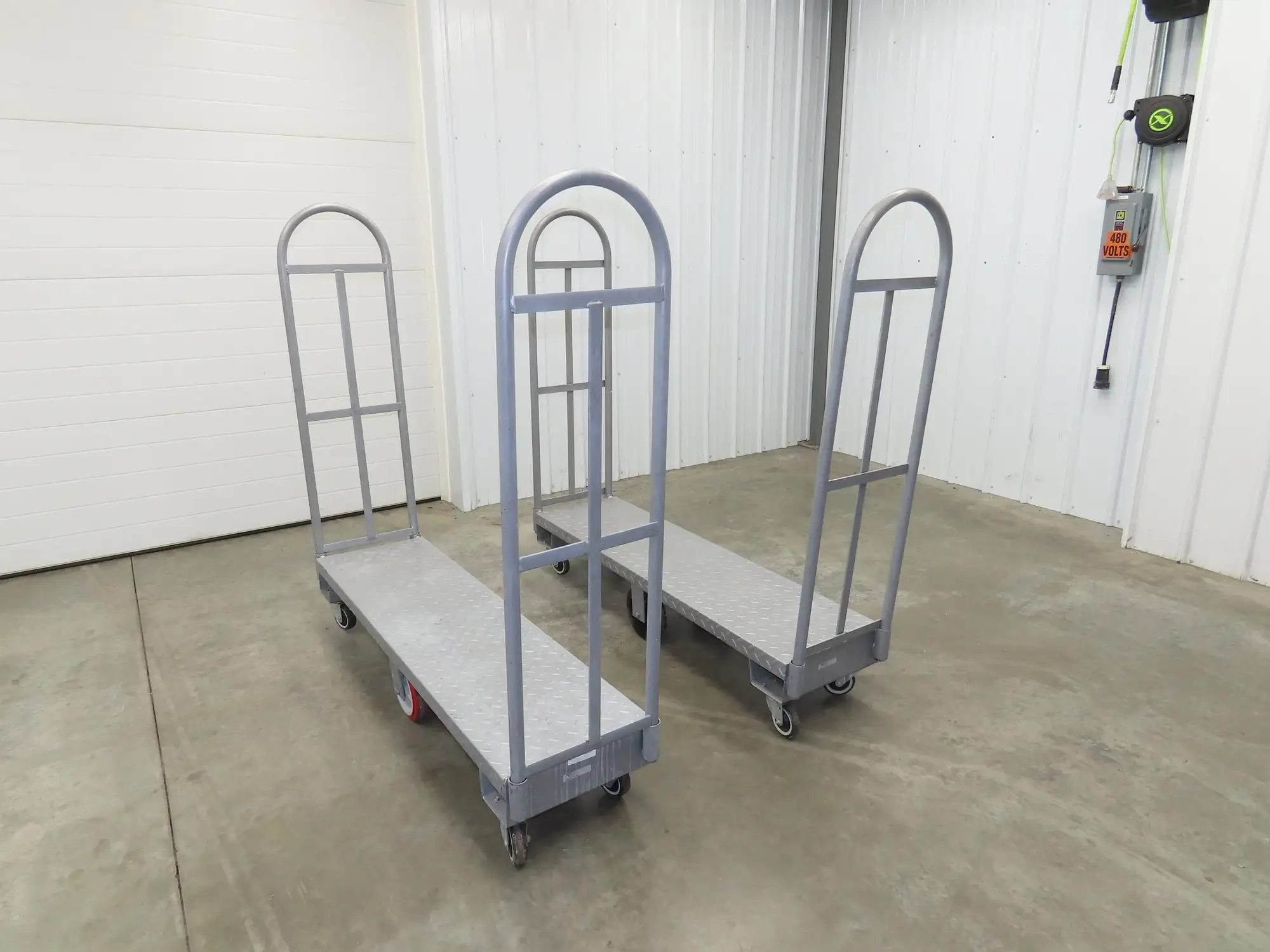 Winholt 30060D U-Boat Utility Cart Truck 60x18x60" 2000lbs Warehouse Lot of 2