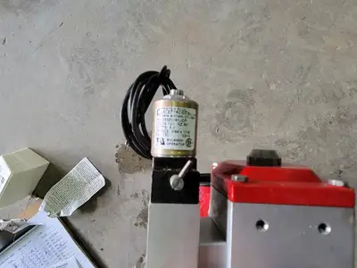 3" Butterfly Valve w/ Pneumatic Actuator and Solenoid Operator