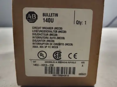 NEW ALLEN-BRADLEY 140U-H2C3-C30