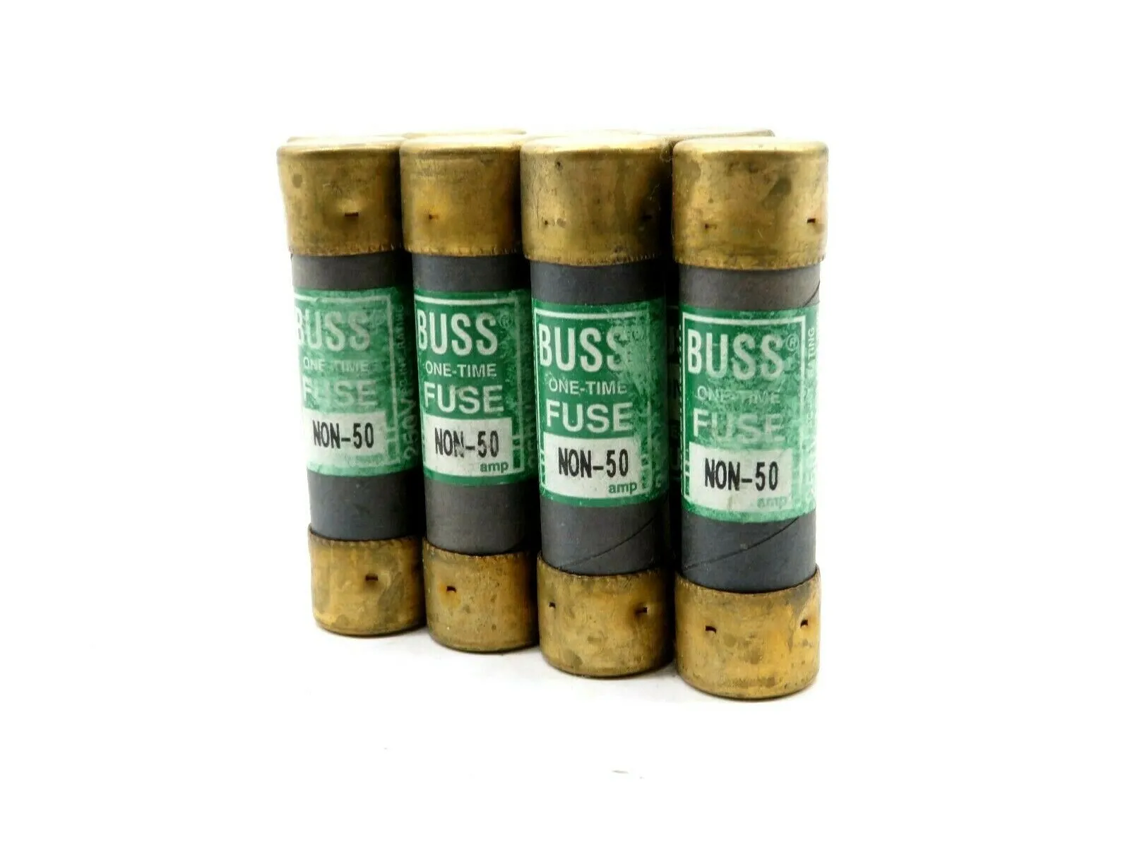8 NEW BUSSMANN NON-50 FUSES NON50