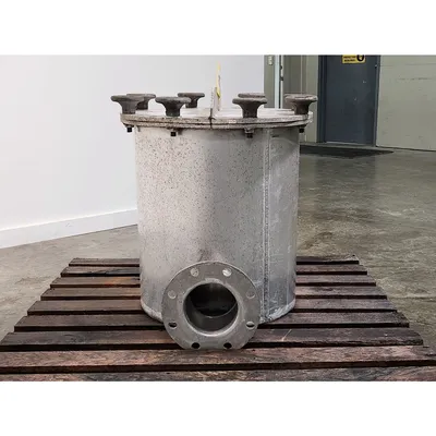 Used 5" Aluminum In Line Absolute Air Filter
