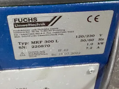 Used 2022 FUCHS MKF 300 L Dust Collectors Ohio US | HGR 24 #1184034
