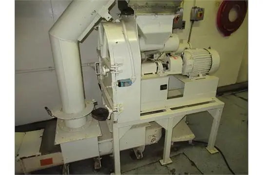 Jacobson P-160-DFF hammermill, 10 HP