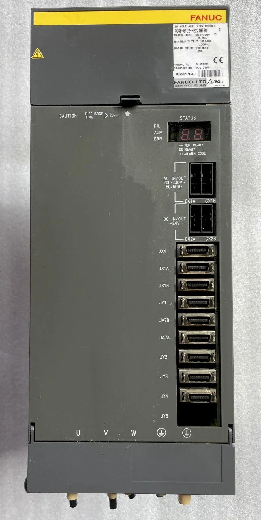 USED Fanuc A06B-6102-H222#H520