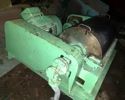 Sharples-Tomoe P3000 decanter centrifuge, 316SS.