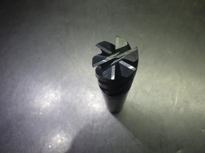 Monster 1" 6 Flute Carbide CR XXL Endmill 1" Shank .02" R 292-601253 (LOC1091A)