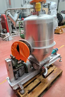 (4) Westfalia SC 35-36-177 Hydrostop clarifier centrifuges, 316SS.